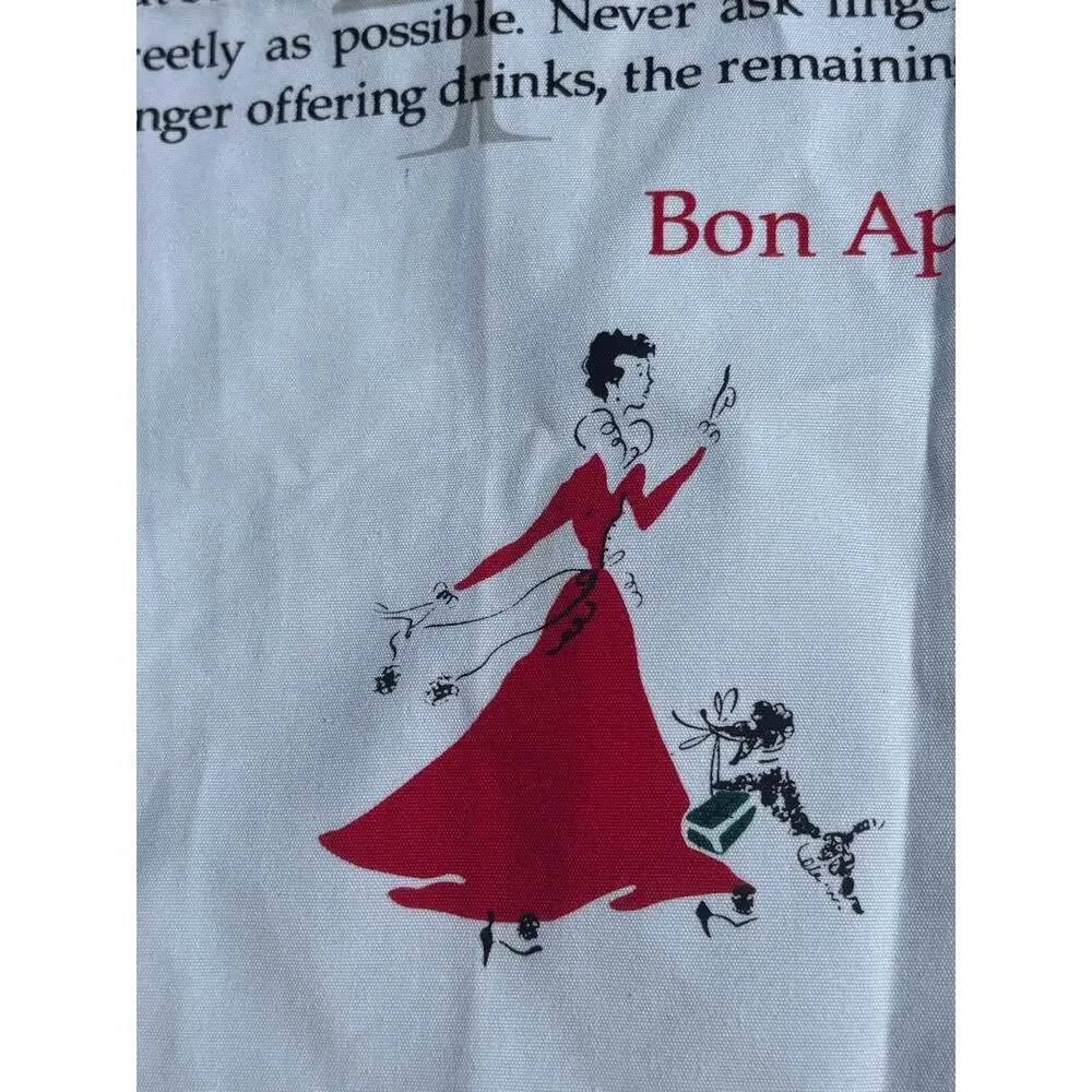 Wm Sonoma Retro Vintage-style Cotton Dish Towel Rules of 